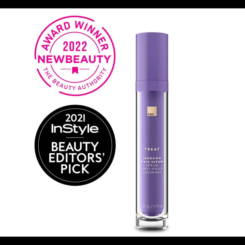 NWT - EWC - Treat Ingrown Hair Serum - 1.7 oz